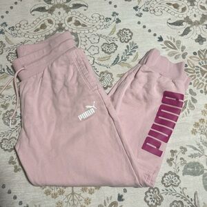Puma women sweatpant pink size S